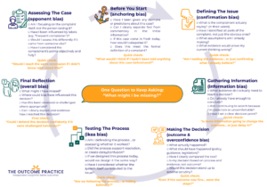 Screen shot of Bias Reduction checklist