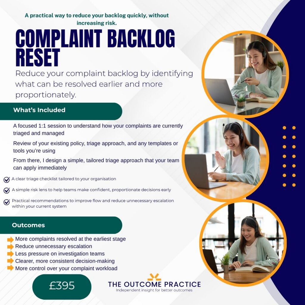 Complaint Backlog